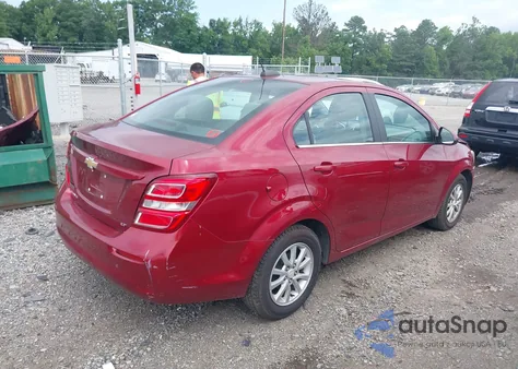 2018 Chevrolet Sonic Lt Auto from USA, damaged, VIN 1G1JD5SHXJ4109061